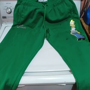 The Simpsons Green Sweatpants for Men
